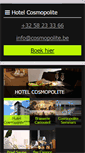 Mobile Screenshot of cosmopolite.be