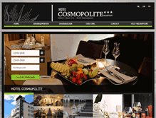 Tablet Screenshot of cosmopolite.be